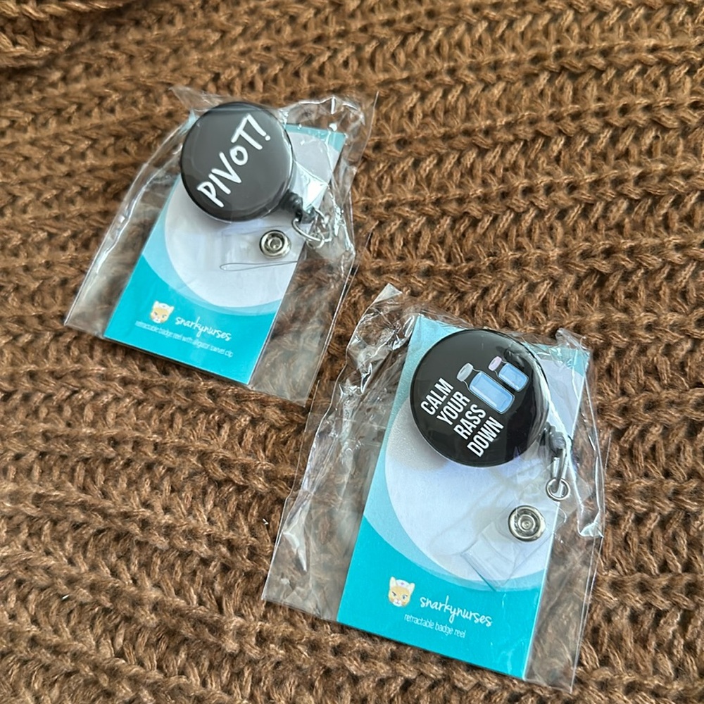 2 Nurse badges